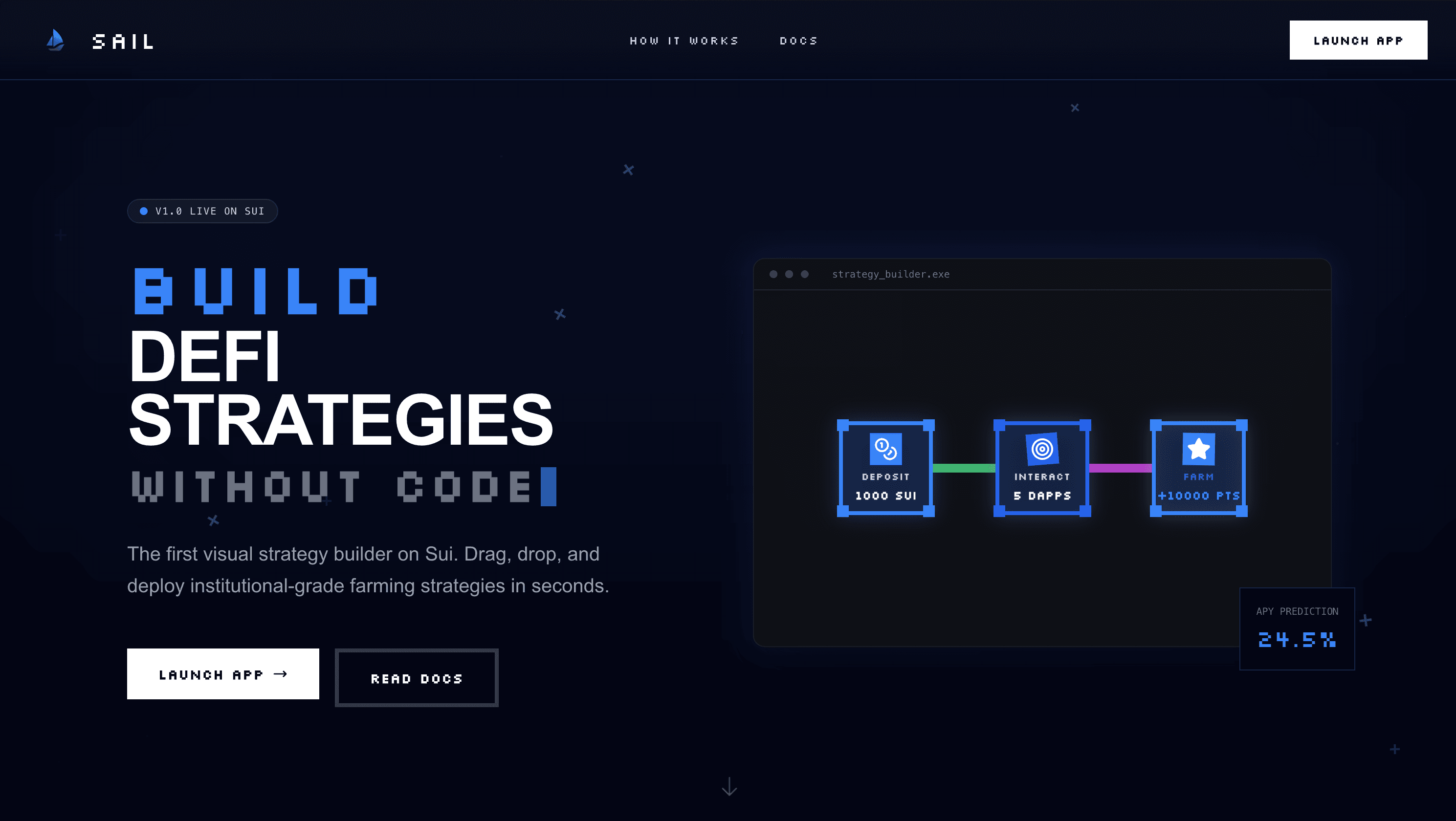 SAIL - Sui Automated Investment Lab